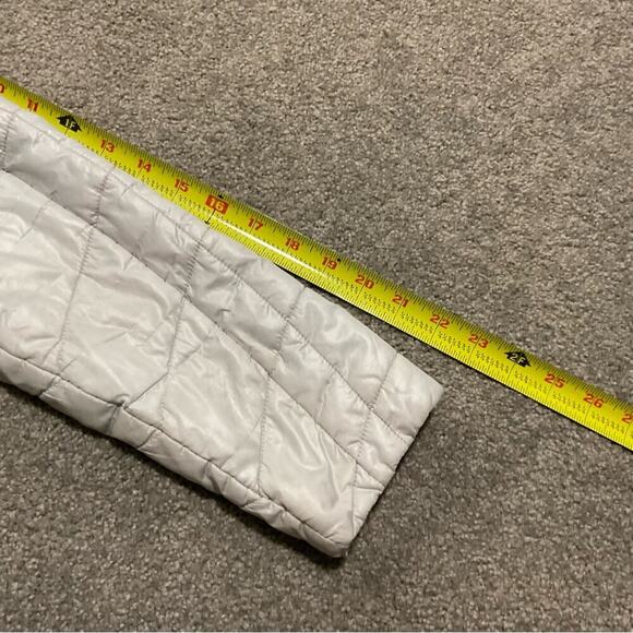 Obermeyer Girls Puffer  Jacket Size M (10-12) Light Gray - Picture 4 of 14